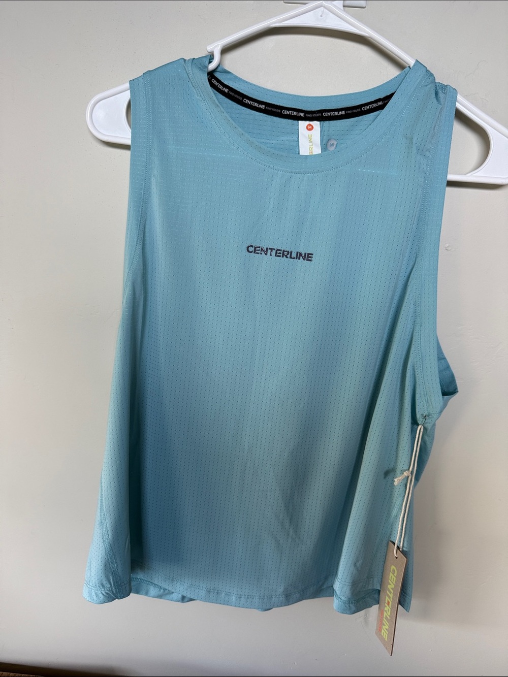 Centerline Women’s Light Aqua Muscle Tank